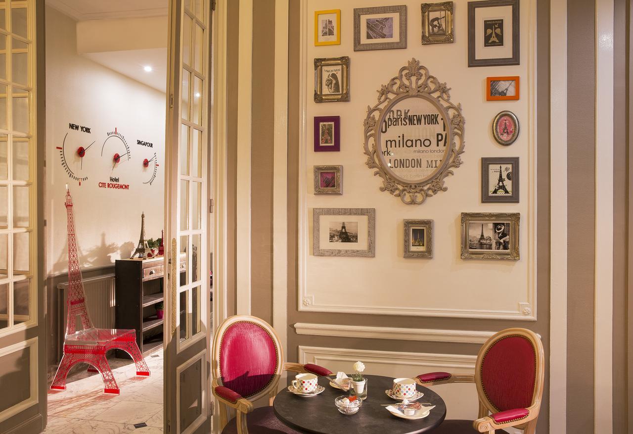 Hotel De La Cite Rougemont Paris Exteriör bild